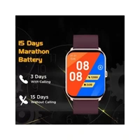 Gizmore GizFit 910 Ultra Bluetooth Calling Smartwatch with 1.69" HD Display - Grey - Grey
