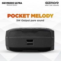 Gizmore GIZMORE GIZMS505 Ultra Pocket Melody BT Speaker - Blue - Blue