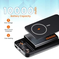 Gizmore GIZMORE iMAG POWER 10000mAh 15W Strong Magnetic - White - White