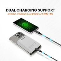 Gizmore GIZMORE iMAG POWER 10000mAh 15W Strong Magnetic - White - White