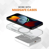 Gizmore GIZMORE iMAG POWER 10000mAh 15W Strong Magnetic - White - White