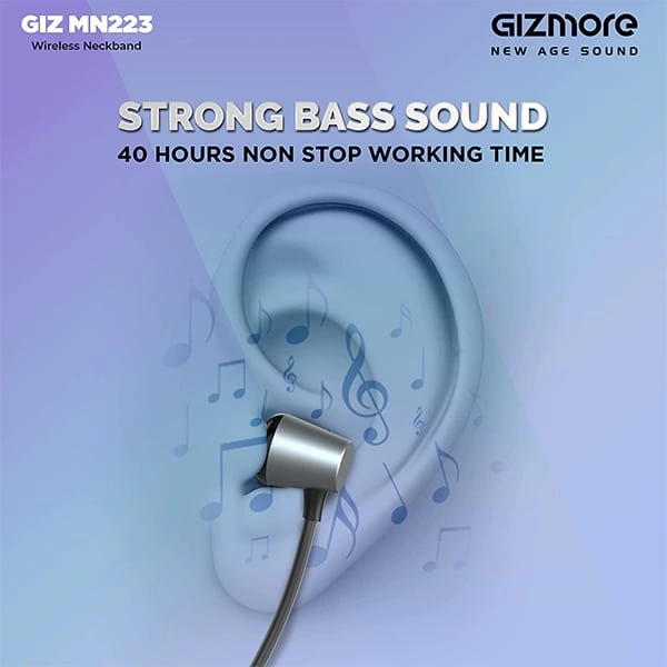 Gizmore MN223 Bluetooth Wireless Neckband