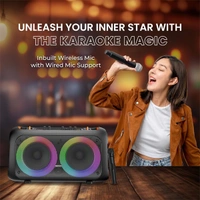 Gizmore T3000 Drumm 60 W Bluetooth Portable Party Speaker