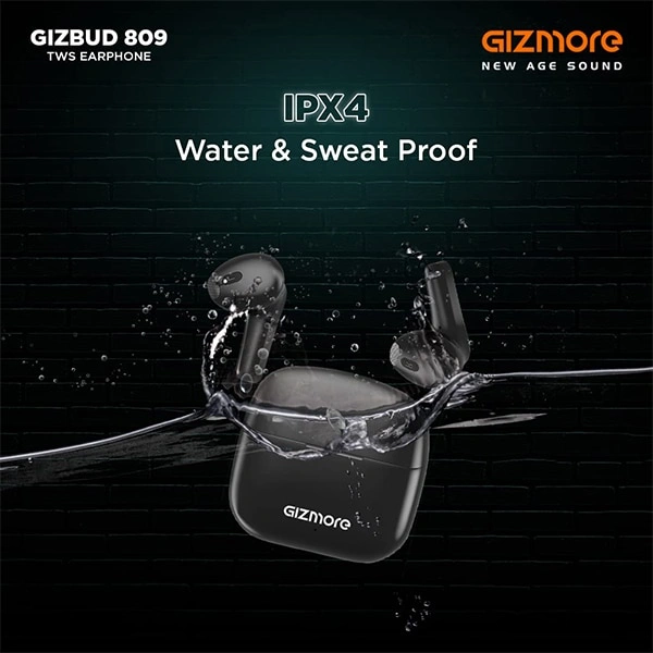 Gizmore TWS 809 Bluetooth Wireless Earbuds
