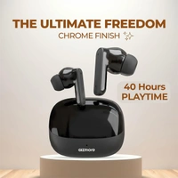 Gizmore VIBEPOD 866 TWS Earbuds - Black - Black