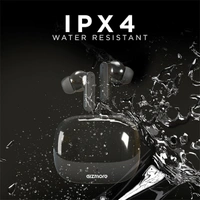 Gizmore VIBEPOD 866 TWS Earbuds - Black - Black