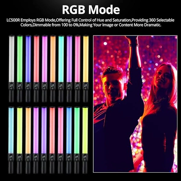 GODOX LC500R RGB LED Light Stick Lighting