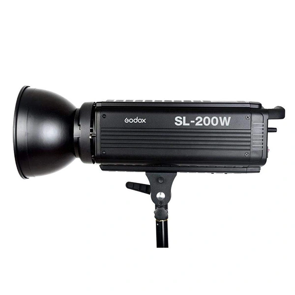 GODOX SL-200 200W 5600K White Version LCD Panel LED - Black