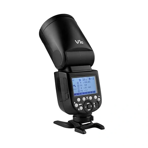 GODOX Godox V1-C V1 Li-on TTL On-Camera Round Flash Speedlight Compatible with Canon