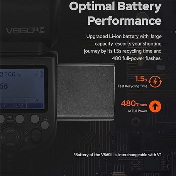 GODOX Godox V860III-C Flash for Canon Camera Flash Speedlite