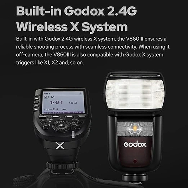 GODOX Godox V860III-S Camera Flash Light Wireless TTL Speedlite Modeling Light