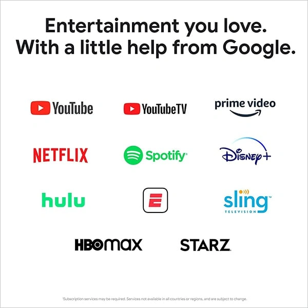 Google Chromecast 4K with TV Media Streaming Device