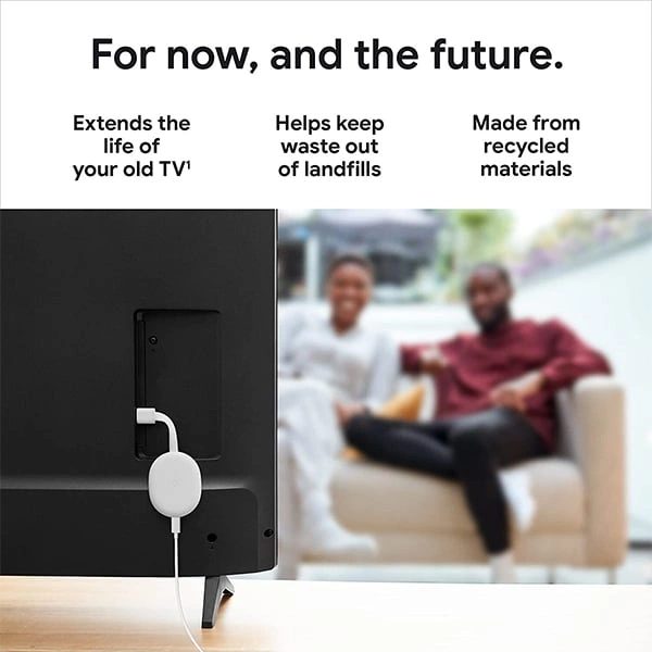 Google Chromecast 4K with TV Media Streaming Device