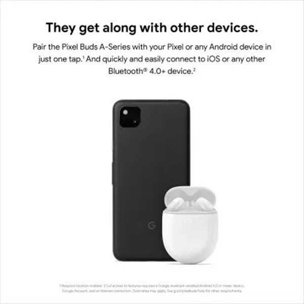 Google Pixel Buds A-Series with Google Assistant Earbuds