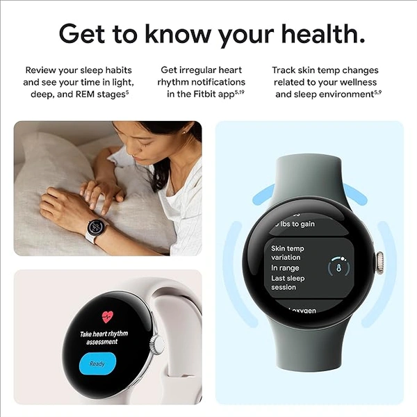 Google Pixel Watch 2 Smart Watch - Porcelain Active - Porcelain Active