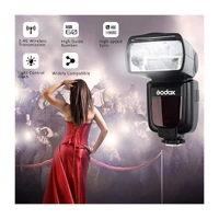 GODOX GoTT600 Manual Speedlite Flash with Built-in 2.4GHz Godox X Series Radio Transceivers