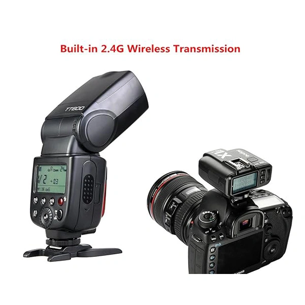 GODOX GoTT600 Manual Speedlite Flash with Built-in 2.4GHz Godox X Series Radio Transceivers