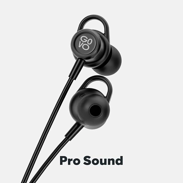 Govo GoKixx 621 Bluetooth Earphones - Black - Black