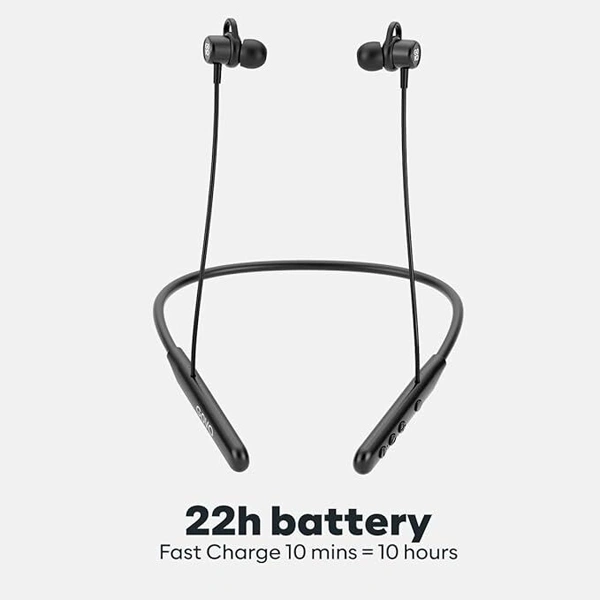 Govo GoKixx 621 Bluetooth Earphones - Black - Black