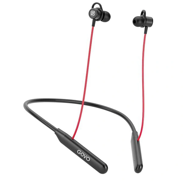 Govo GoKixx 621 Bluetooth Earphones - Red - Red