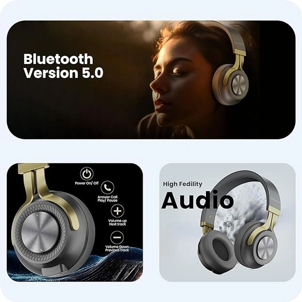 Hammer Bash 2.0 Over The Ear Wireless Bluetooth Headphones