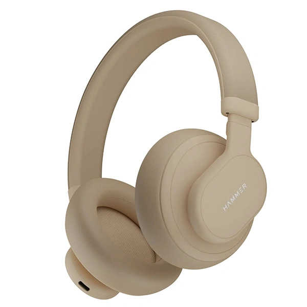 Hammer Bash Max Over The Ear Wireless Bluetooth Headphones - Brown - Brown