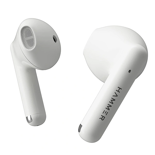 Hammer KO Pro Truly Wireless Earbuds with Smart Touch Controls - Black, Red, Silver