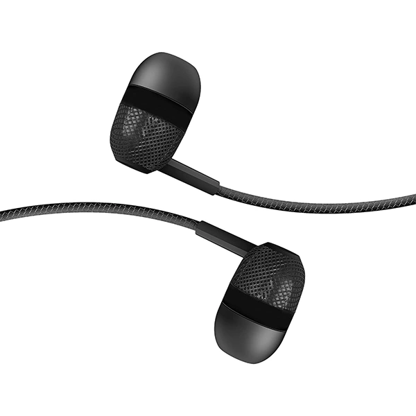 Hammer Nail Wired Earphones - Black - Black