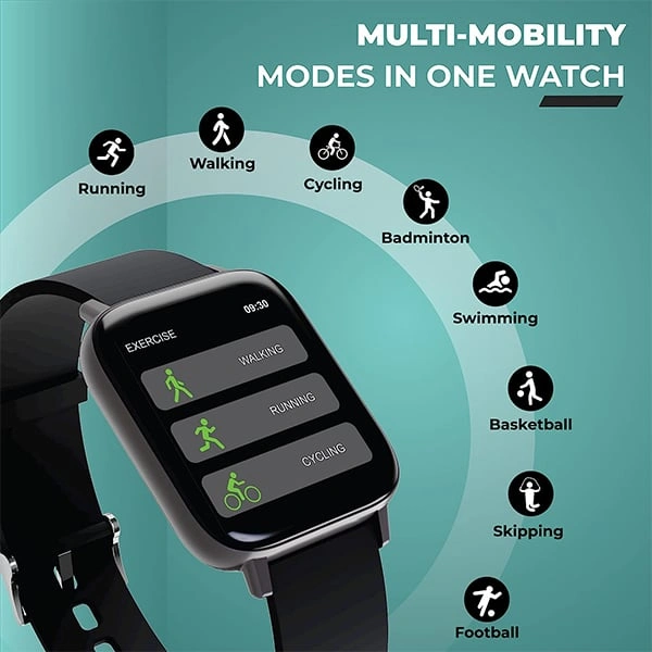Hammer Pulse 3.0 Bluetooth Calling Smartwatch with Multiple Watch Faces - Pink - Pink