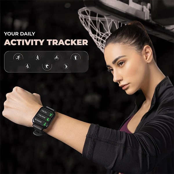 Hammer Pulse 3.0 Bluetooth Calling Smartwatch with Multiple Watch Faces - Pink - Pink