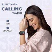 Hammer Pulse 3.0 Bluetooth Calling Smartwatch with Multiple Watch Faces - Pink - Pink