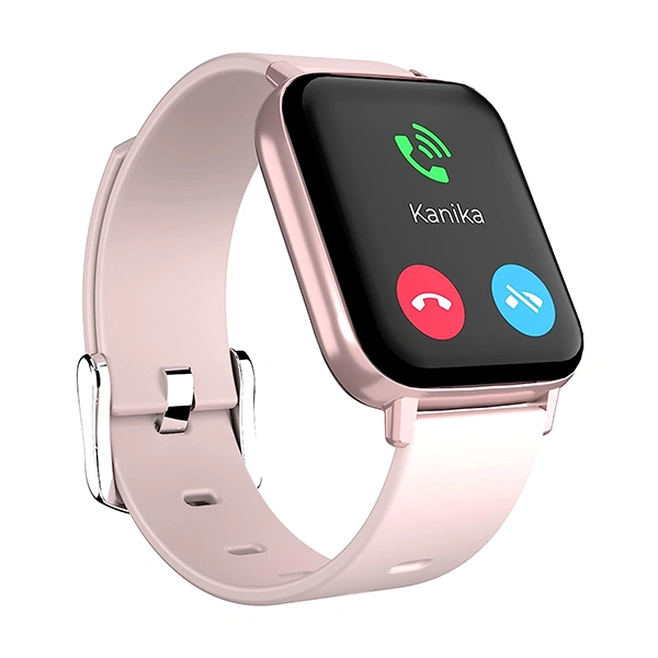 Hammer Pulse 3.0 Bluetooth Calling Smartwatch with Multiple Watch Faces - Pink - Pink