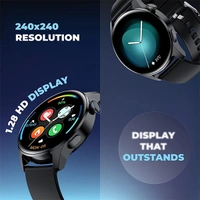 Hammer Pulse 4.0 Round Dial Smart Watch with Bluetooth Calling