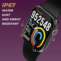 Hammer Pulse Ace Pro Bluetooth Calling Smartwatch with Wireless Charging - Black, Blue, Pink