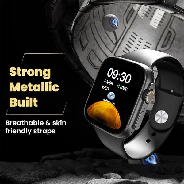 Hammer HAMMER Pulse X 1.83" Display Smart Watch with Bluetooth Calling