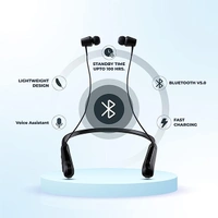Hammer Sting 2.0 Wireless Bluetooth Neckband Earphones with Long Battery Life