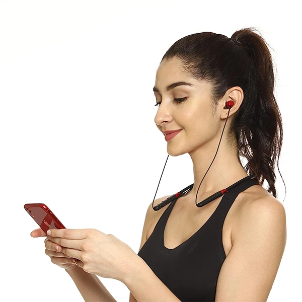 Hammer Sting 3 In-Ear Wireless Bluetooth Neckband - Red - Red