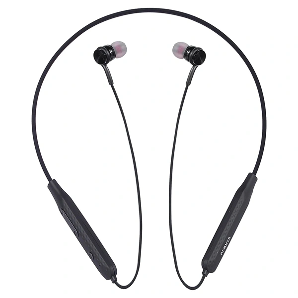 Hammer Sting 3 In-Ear Wireless Bluetooth Neckband - Black - Black