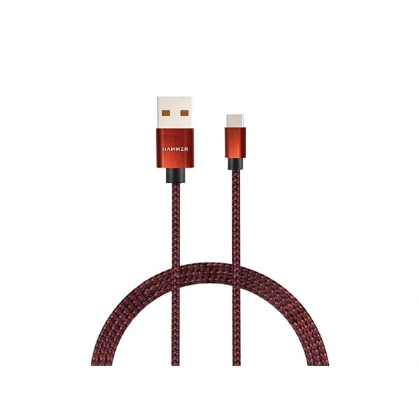 Hammer Unbreakable 3.1A Fast Charging Braided Type C Cable
