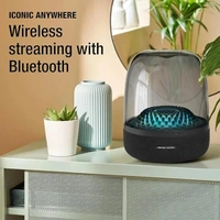 Harman Kardon Aura Studio 4 Bluetooth Speaker - Burgundy
