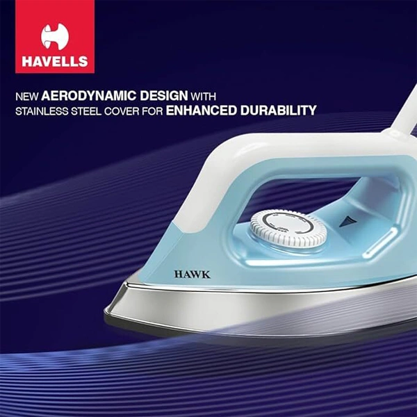 Havells ABS Hawk 1100 Watt Heavy Weight Dry Iron