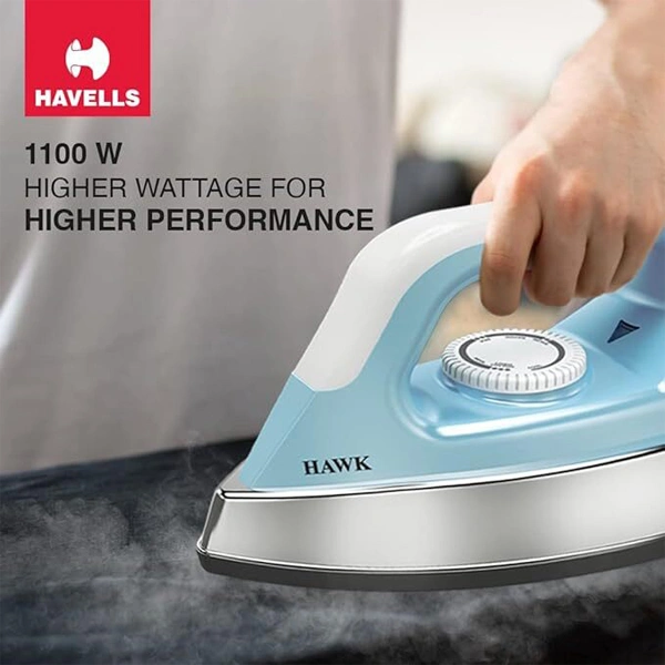 Havells ABS Hawk 1100 Watt Heavy Weight Dry Iron