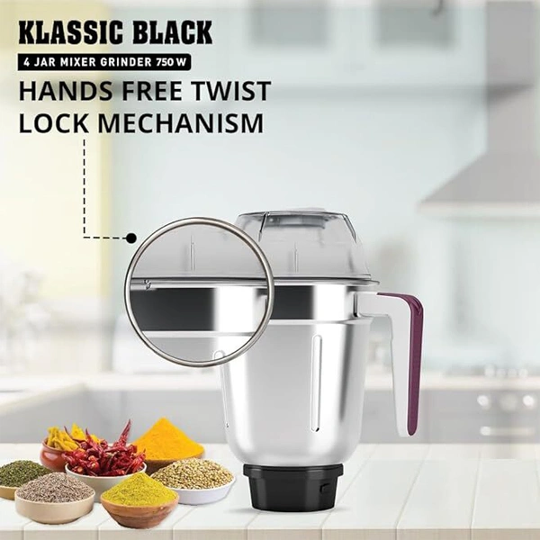 Havells Klassic 750 Watt 4 Jar Mixer Grinder