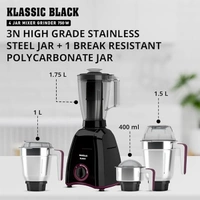 Havells Klassic 750 Watt 4 Jar Mixer Grinder