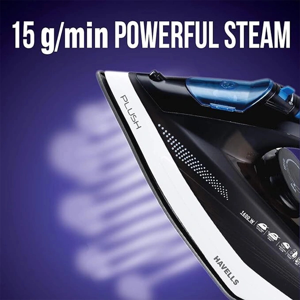 Havells Plush 1600 W Steam Iron with Steam Burst
