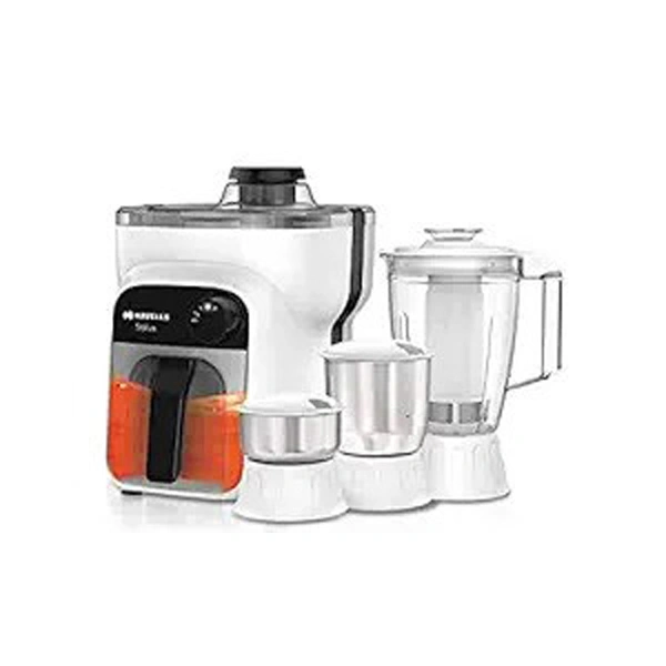 Havells Stilus 500 Watt Juicer Mixer Grinder 4 Jar With 3 Speed Led Indication