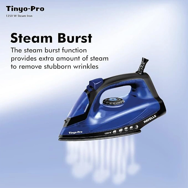 Havells Tinyo Pro 1250 Watt Steam Iron Press