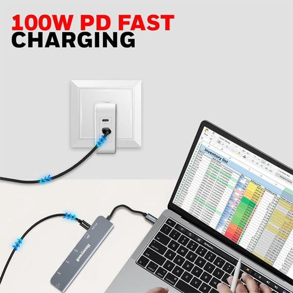 Honeywell 7-in-1 Type C Docking Station for All Devices