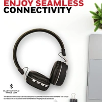 Honeywell Moxie V10 Wireless Headphone - Red - Red