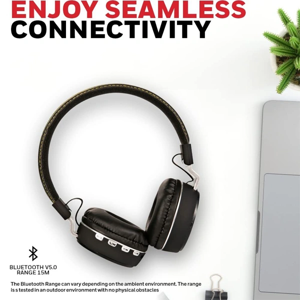 Honeywell Moxie V10 Wireless Headphone - Red - Red